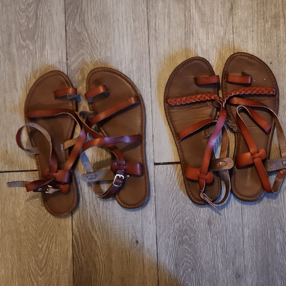 Brown Leather Sandals